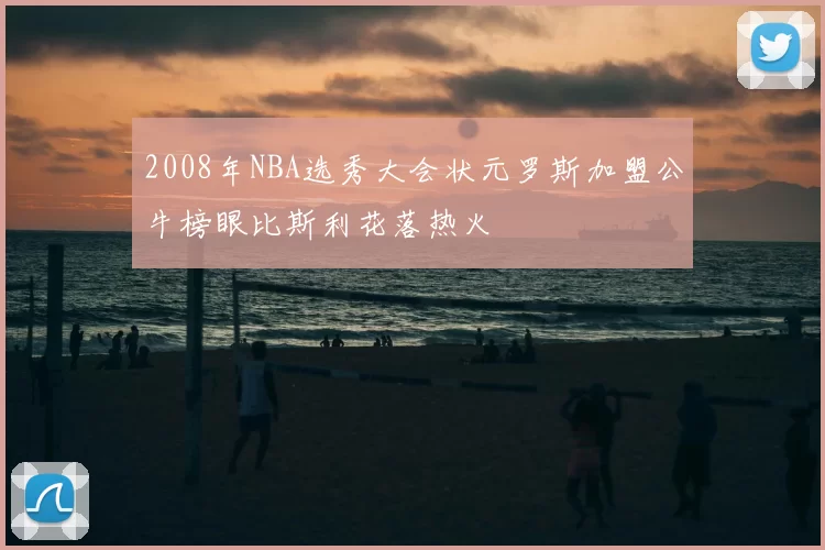 2008年NBA选秀大会状元罗斯加盟公牛榜眼比斯利花落热火