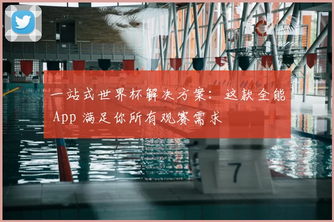 一站式世界杯解决方案：这款全能 App 满足你所有观赛需求