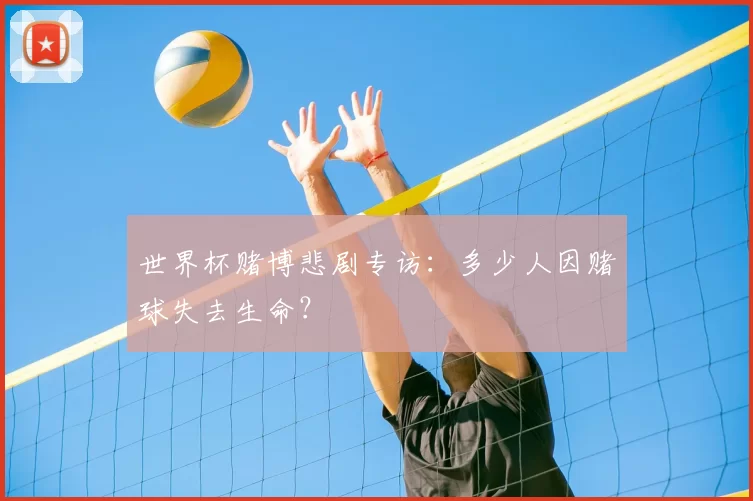 世界杯赌博悲剧专访：多少人因赌球失去生命？